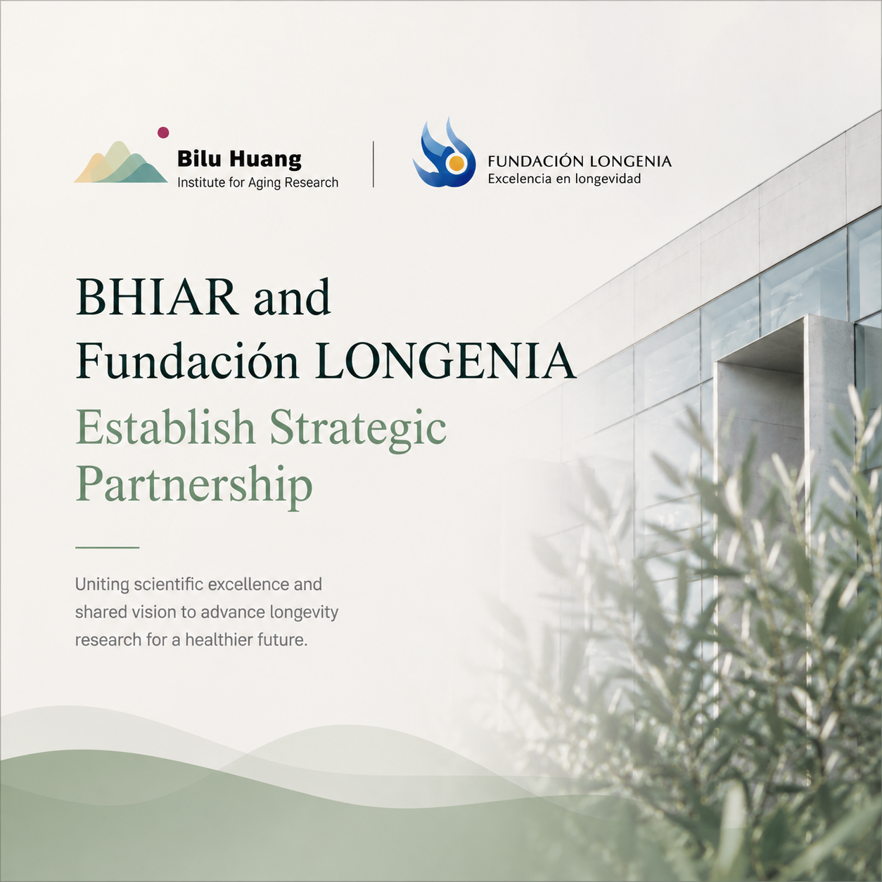 BHIAR and Fundación LONGENIA global partnership in longevity science